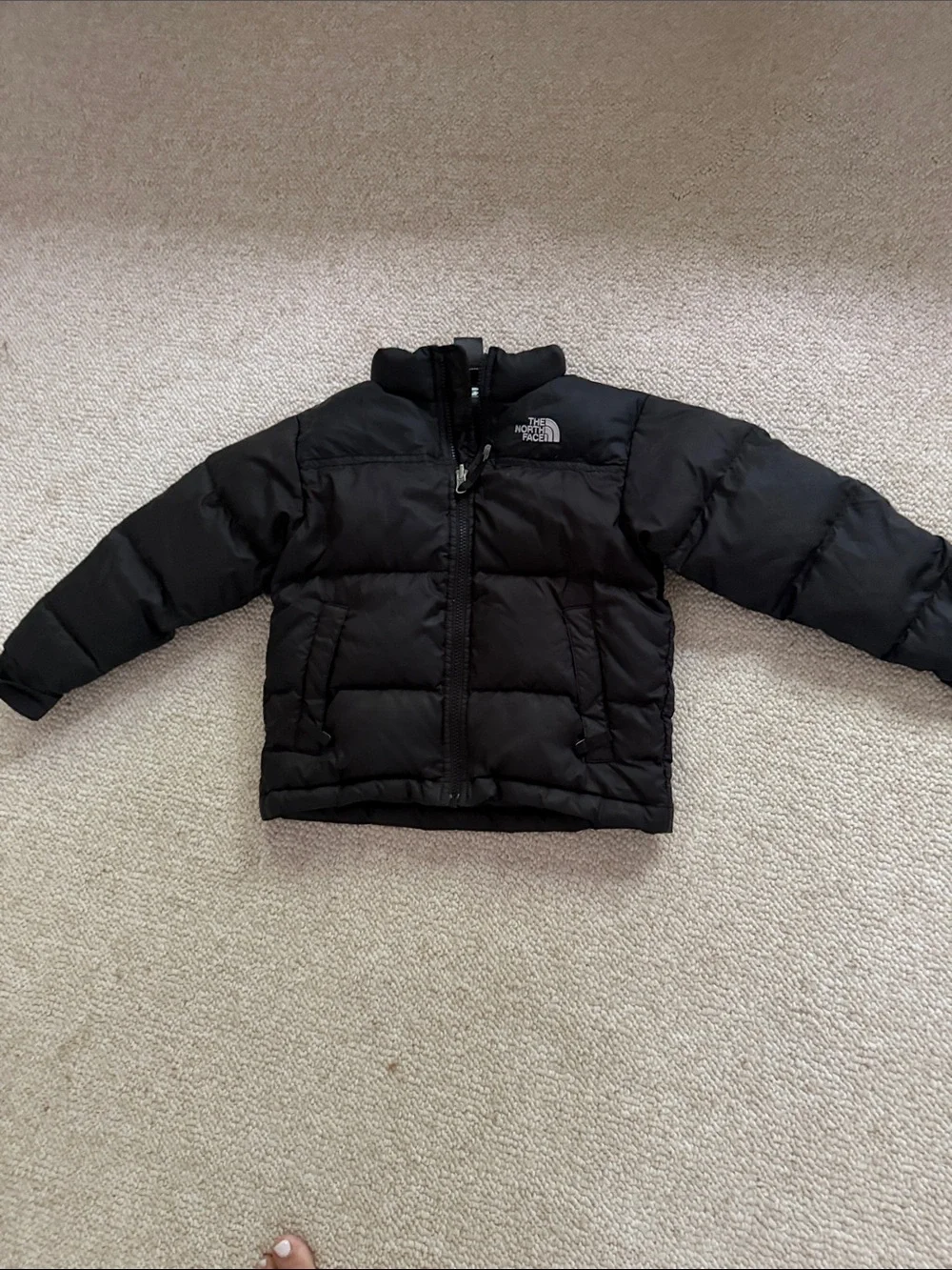 Kids XS The North Face Black Puffer Jacket